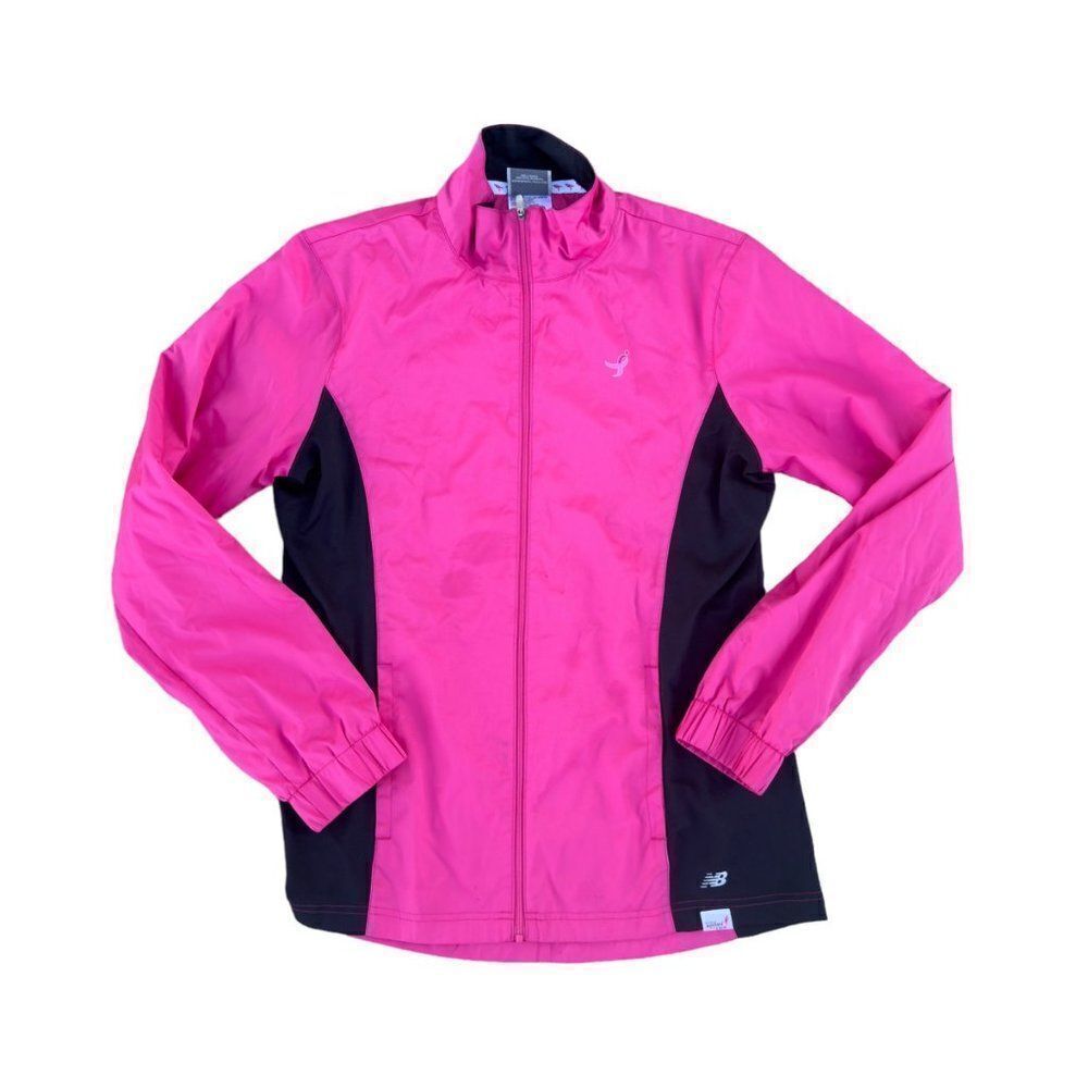 New Balance Susan G. Komen Breast Cancer Research Jacket Pink/Black Women's S